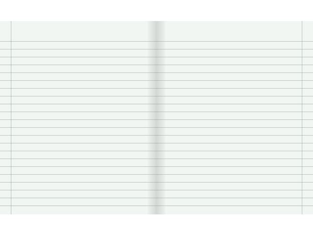 Skrivhäfte 17x21cm linj. 8,5mm orange